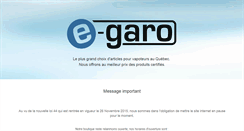 Desktop Screenshot of e-garo.com